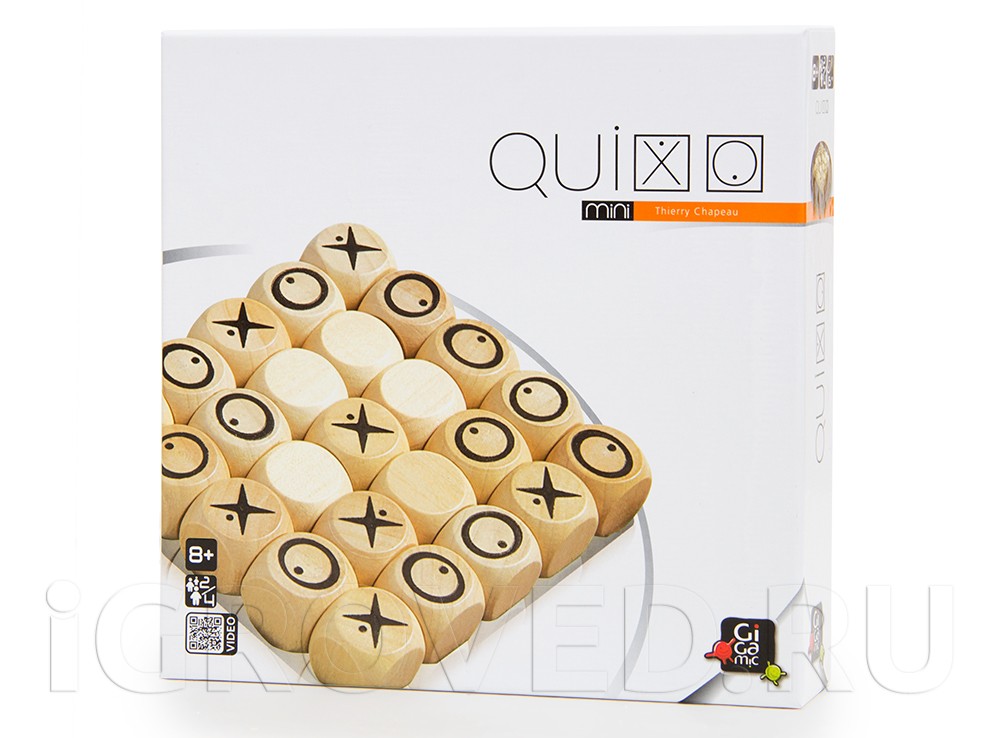 Коробка настольной игры Квиксо Мини (Quixo Mini)