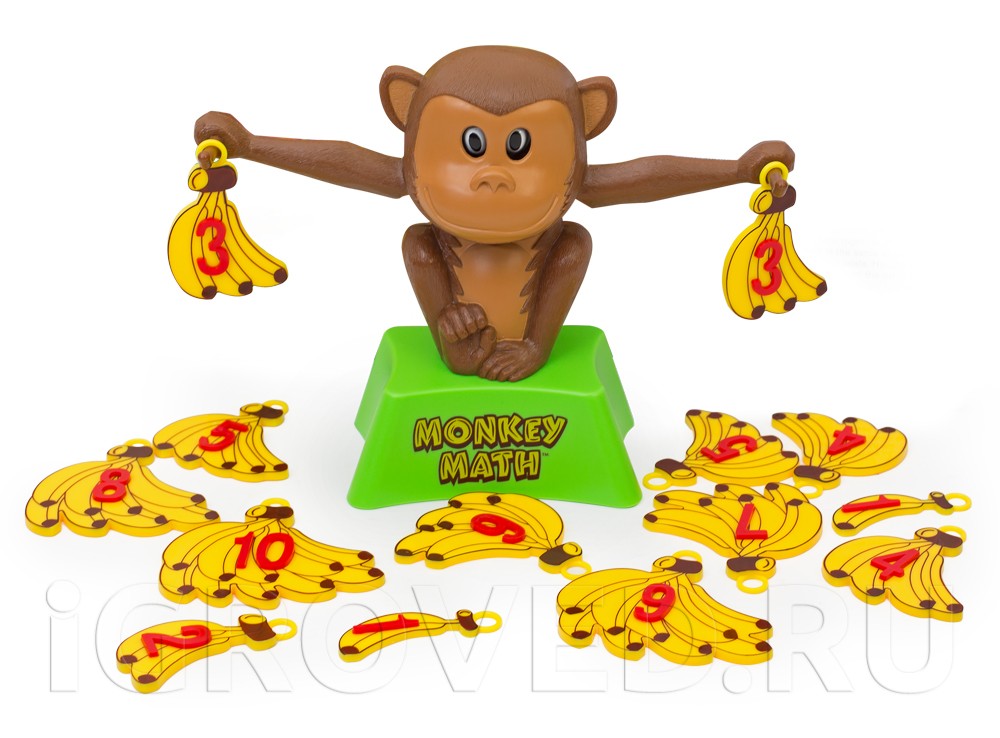 Компоненты игры Мартышкины задачки (Monkey Math) 