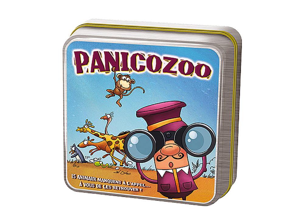 Коробка настольной игры Зоопаника (Panicozoo) 