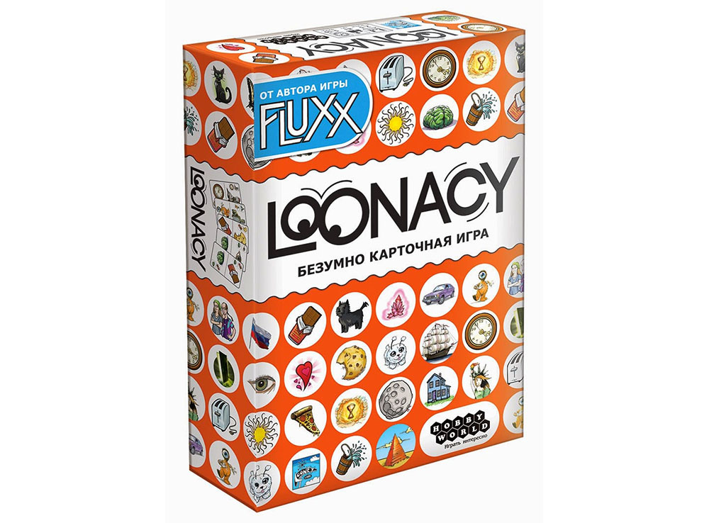 Коробка настольной игры Loonacy