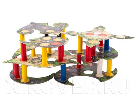 Все выше и выше становится ваше строение. Настольная игра Менара (Menara)