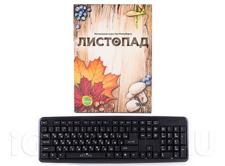Компоненты настольной игры Листопад
