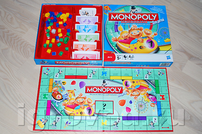 Монополия для Детей | Купить настольную игру (обзор, отзывы, цена) в Игровед