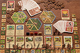 Настольная игра Колонизаторы. Расширение Купцы и варвары.