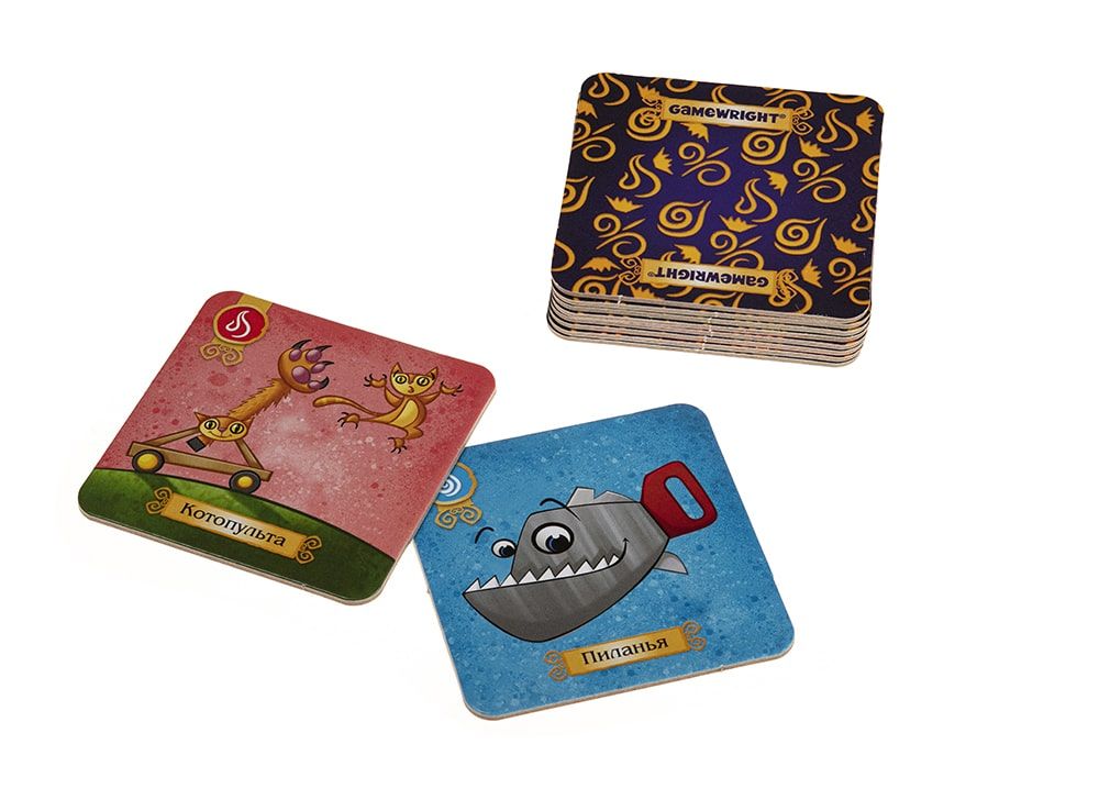 Компоненты настольной игры Спящие королевы 2. Спасение королей