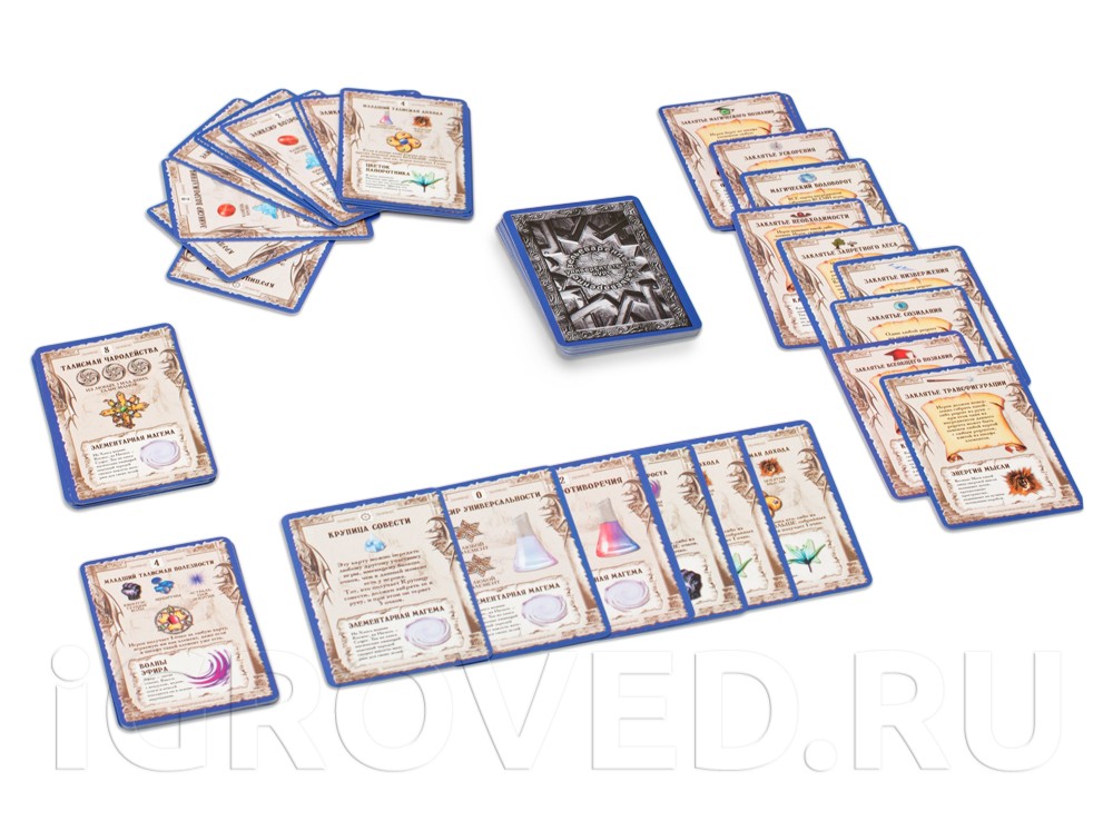 Игровой процесс настольной игры Зельеварение. Универcитетский курс