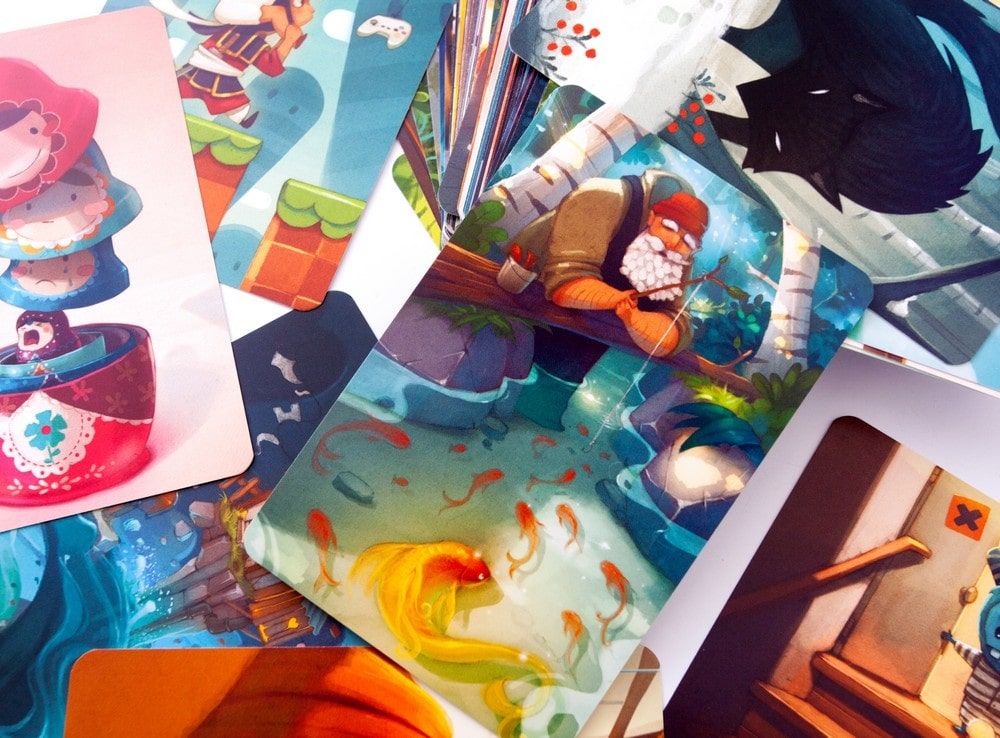 Карты в игре Диксит 6 (Dixit 6, дополнение).